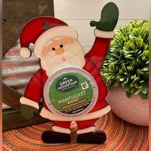 🆕 Santa K-Cup/ Coffee Pod Ornament